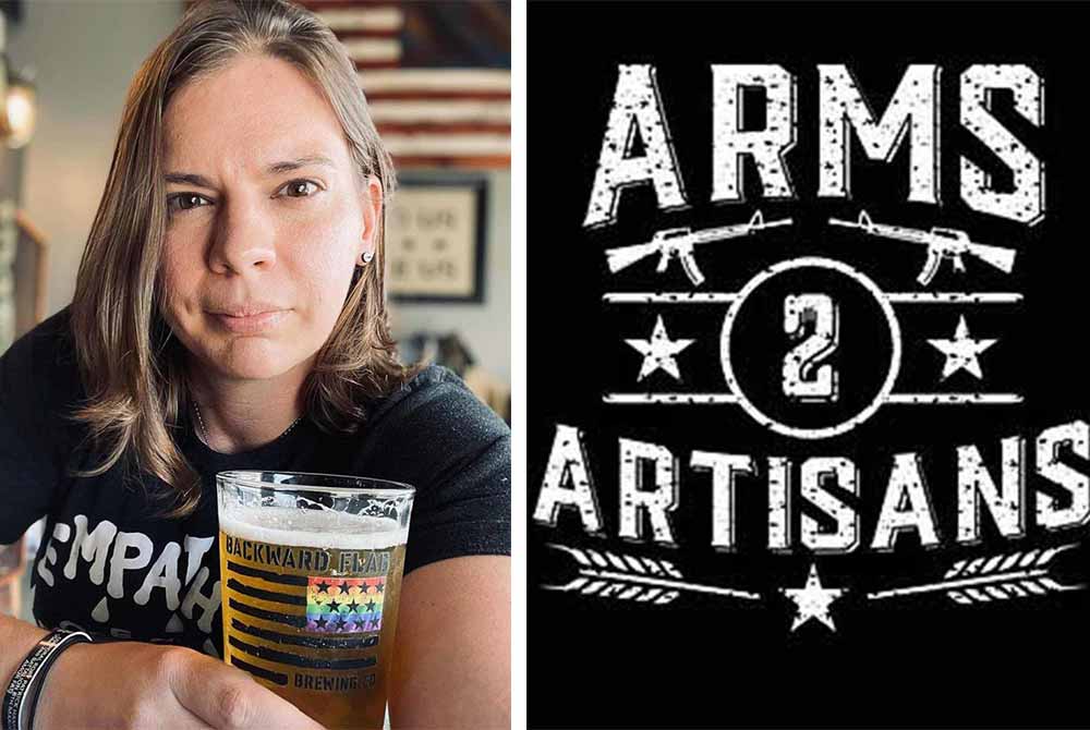 torie fisher backward flag brewing company arms 2 artisans