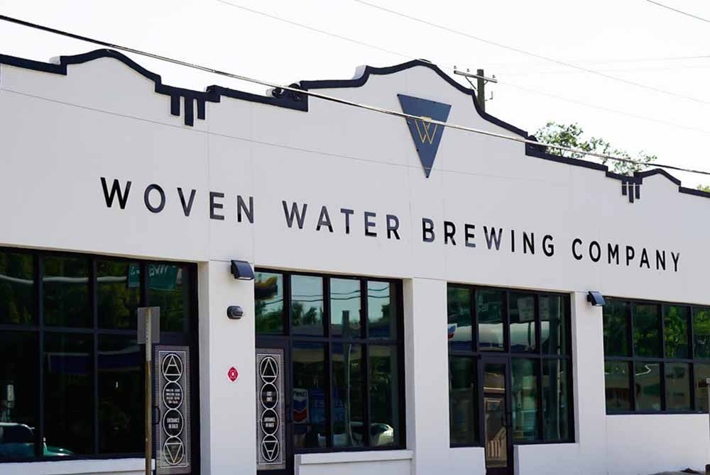 woven water brewing company taproom