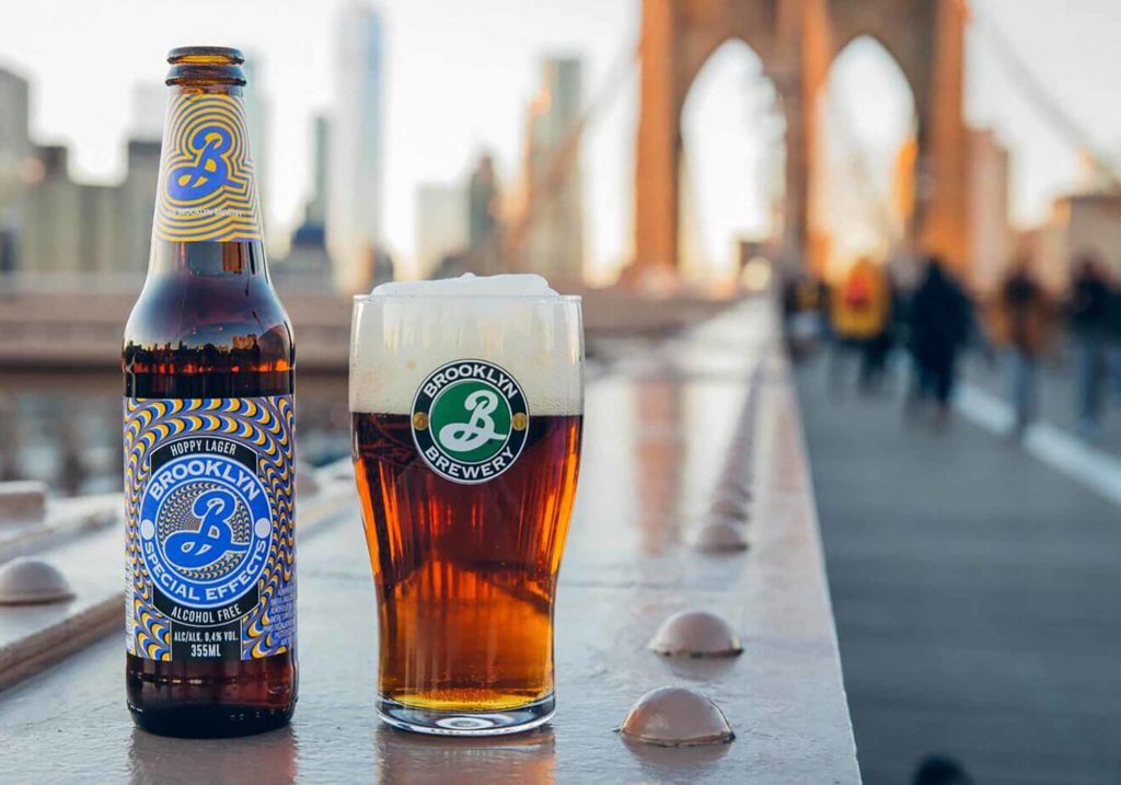 brooklyn brewery special effects hoppy lager non alcoholic beer