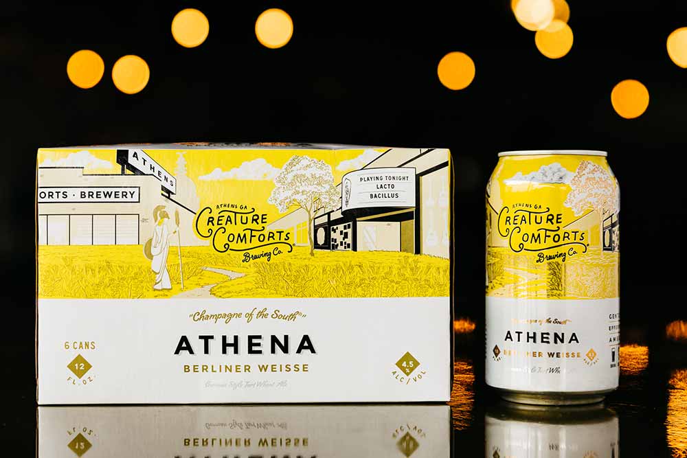 creature comforts brewing company athena berliner weisse