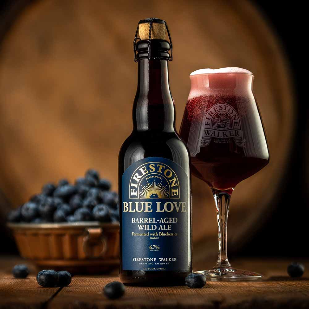 firestone walker brewing company blue love batch #2 (2023) wild ale foeder