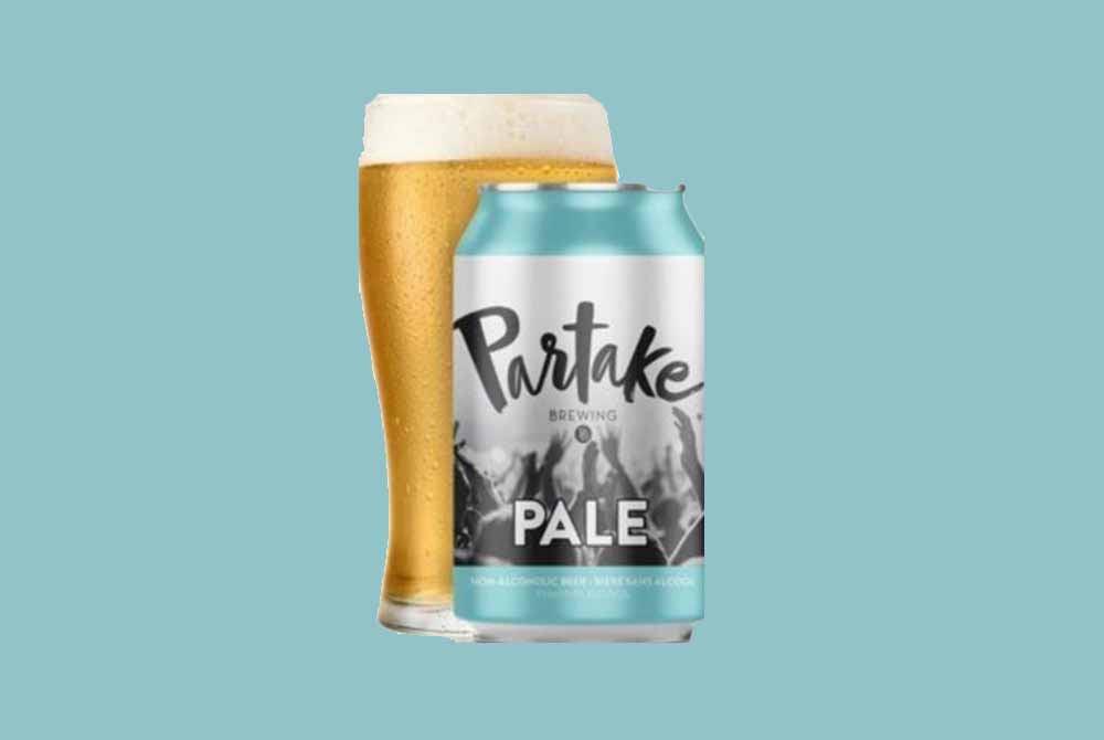 partake brewing pale non-alcoholic beer