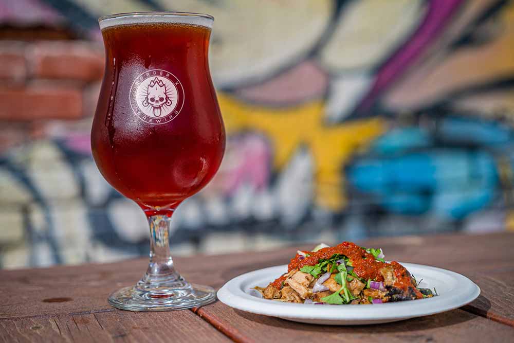 border x brewing blood saison