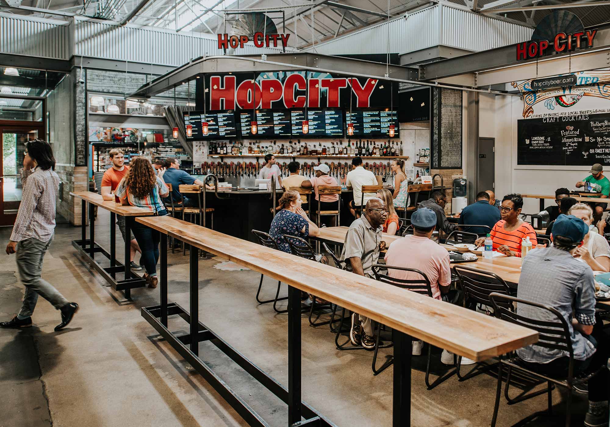 Top Food Halls With Great Craft Beer