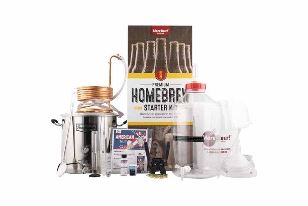 morebeer premium. homebrew starter kit