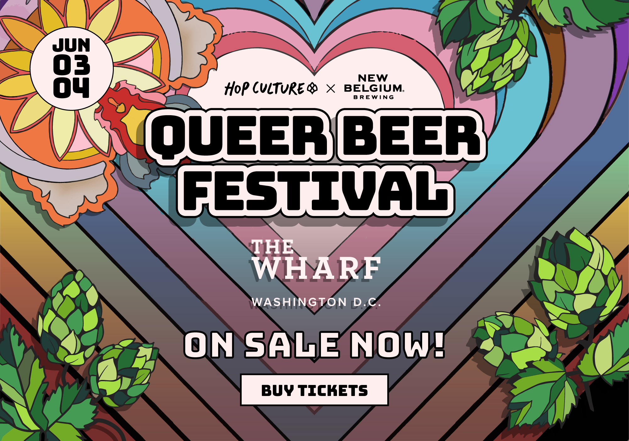 Everything You Need to Know About the 2nd Annual Hop Culture x New Belgium Presents Queer Beer Festival