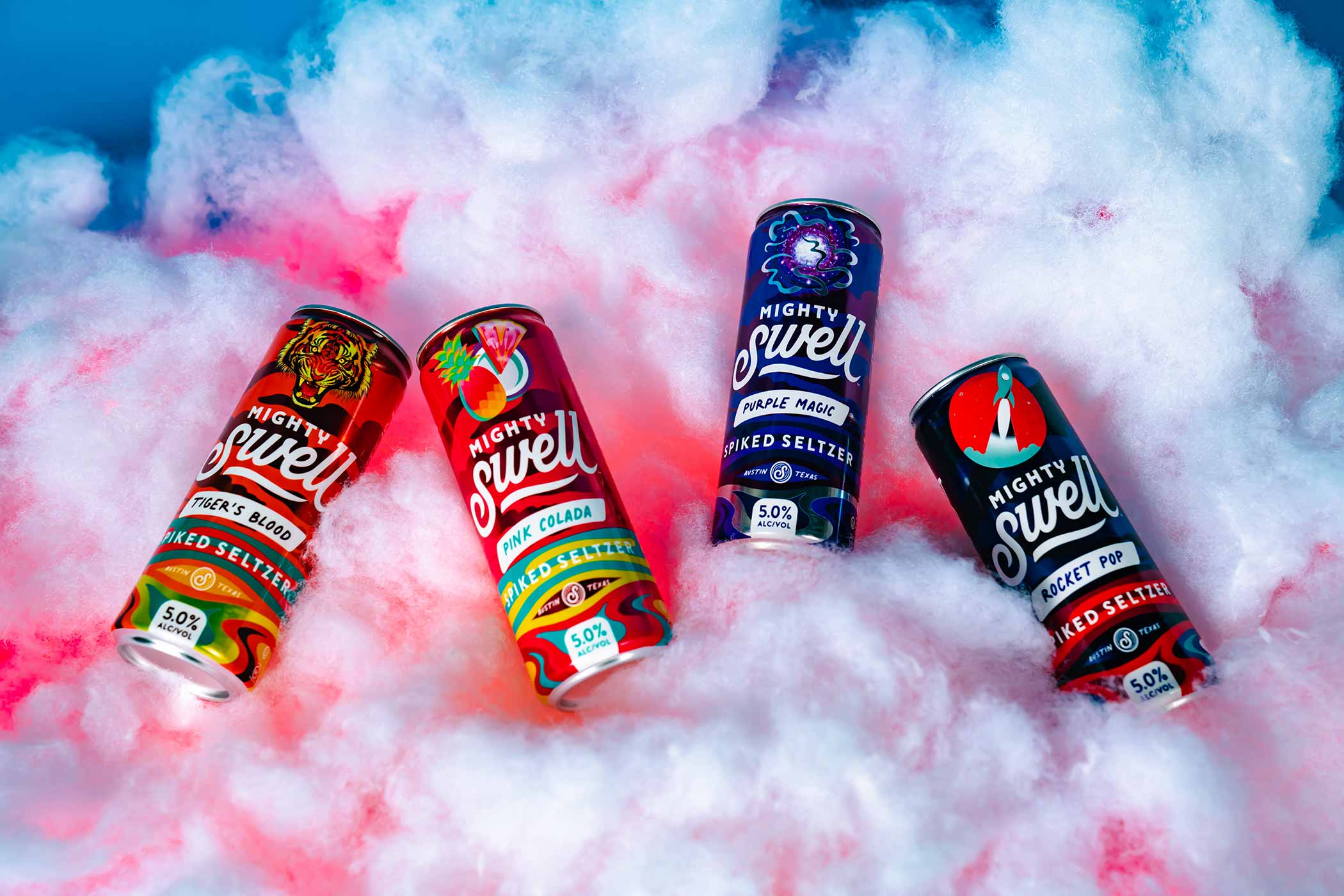 This New Mighty Swell Spiked Seltzer Variety Pack Has the Weirdest Flavors We’ve Ever Seen