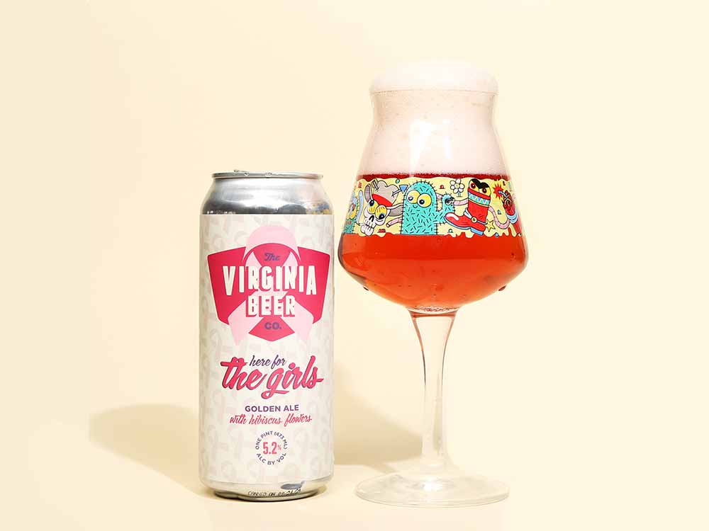 the virginia beer company here for the girls