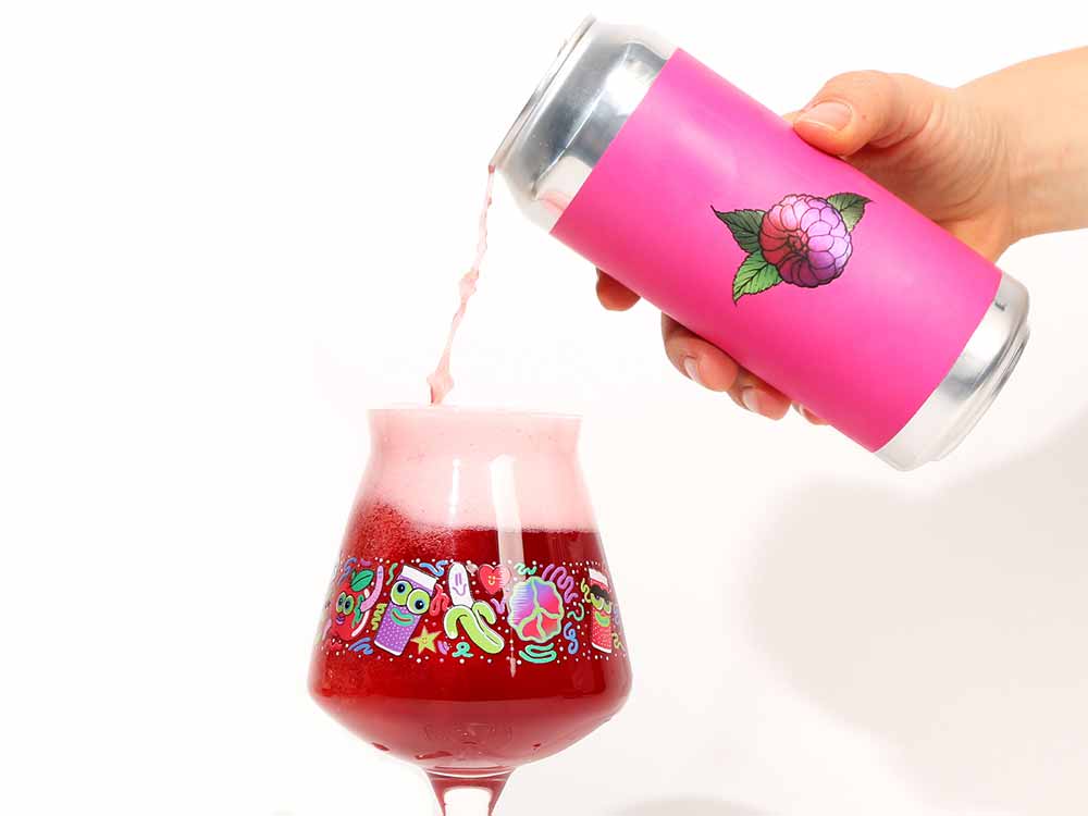 tripping animals brewing company three quarter ton of raspberry