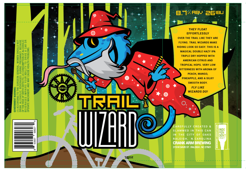 crank arm brewing company trail wizard