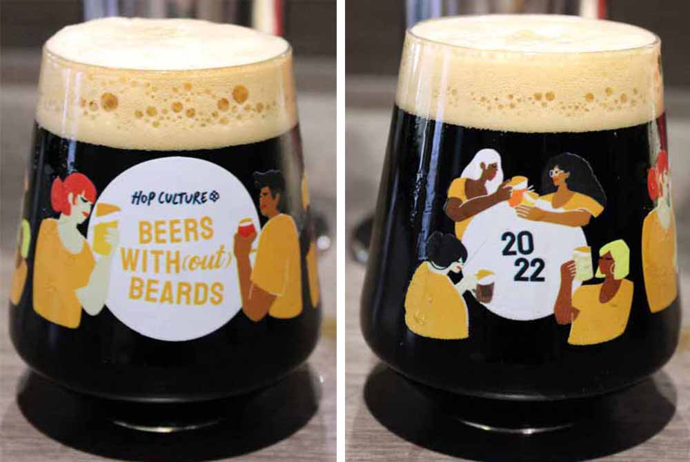 beers without beards glasses