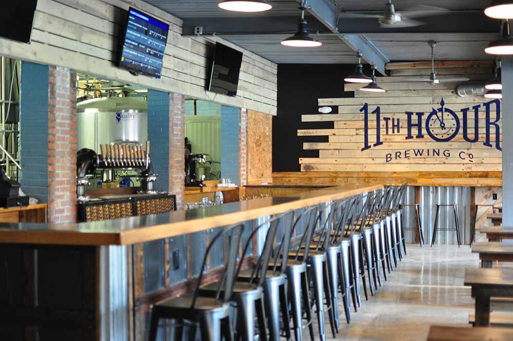 eleventh hour brewing co taproom