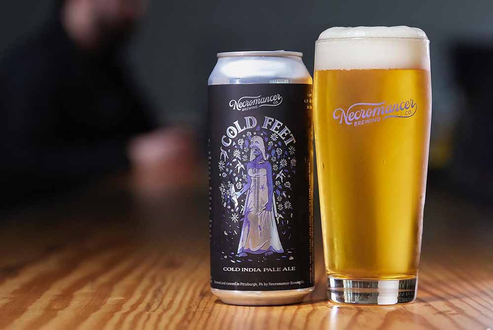 necromancer brewing co cold feet cold ipa