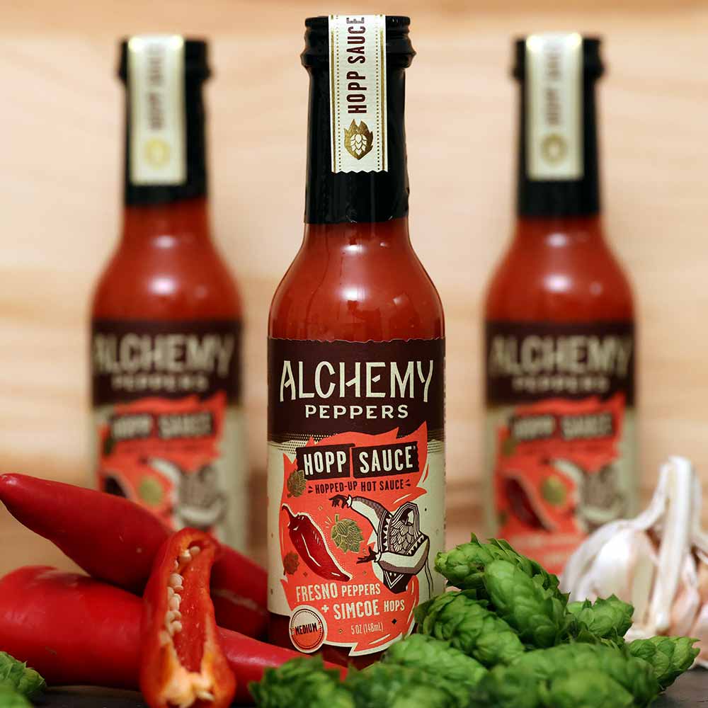 alchemy peppers hopp sauce fresno simcoe