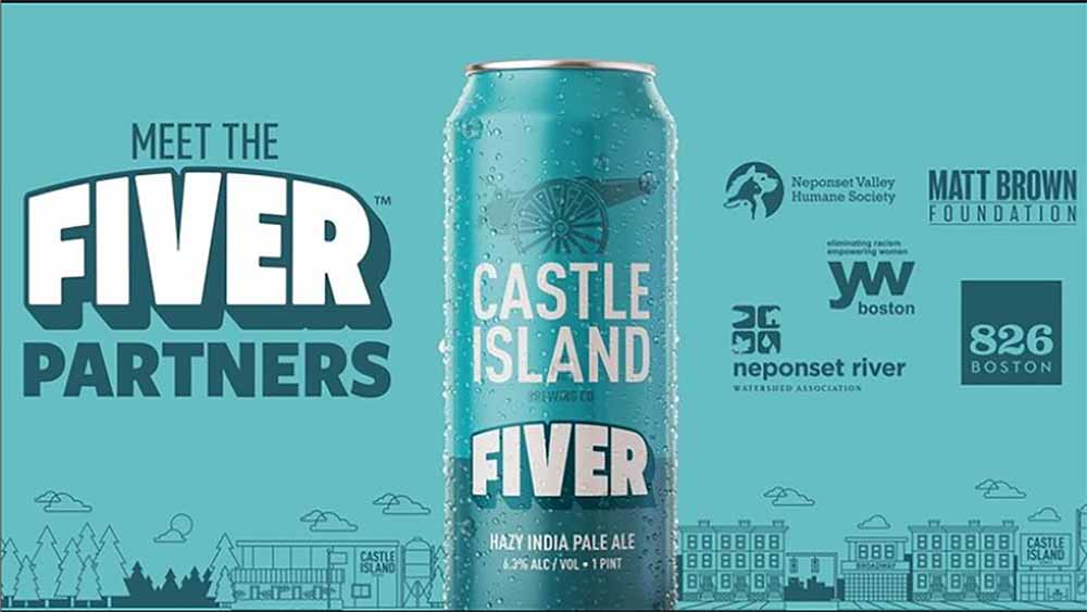 castle island brewing co fiver initiative