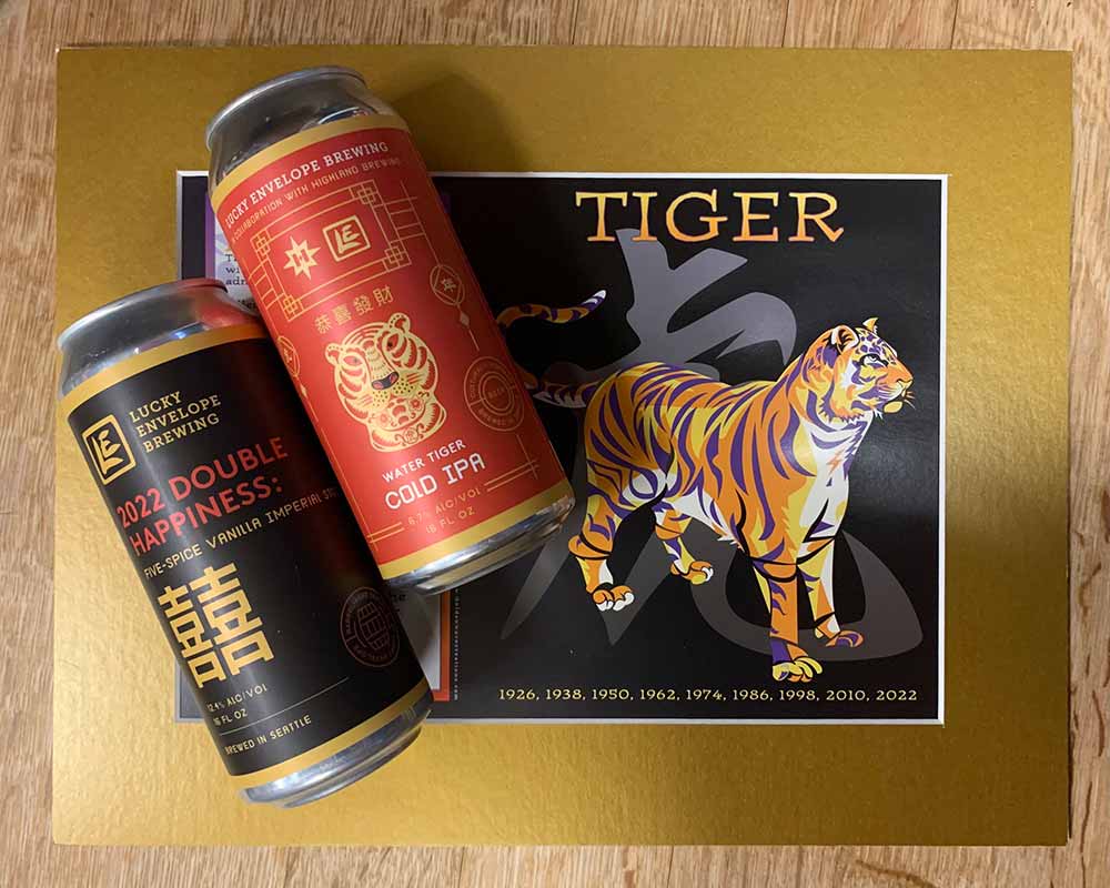 lucky envelope brewing x highland brewing water tiger cold ipa