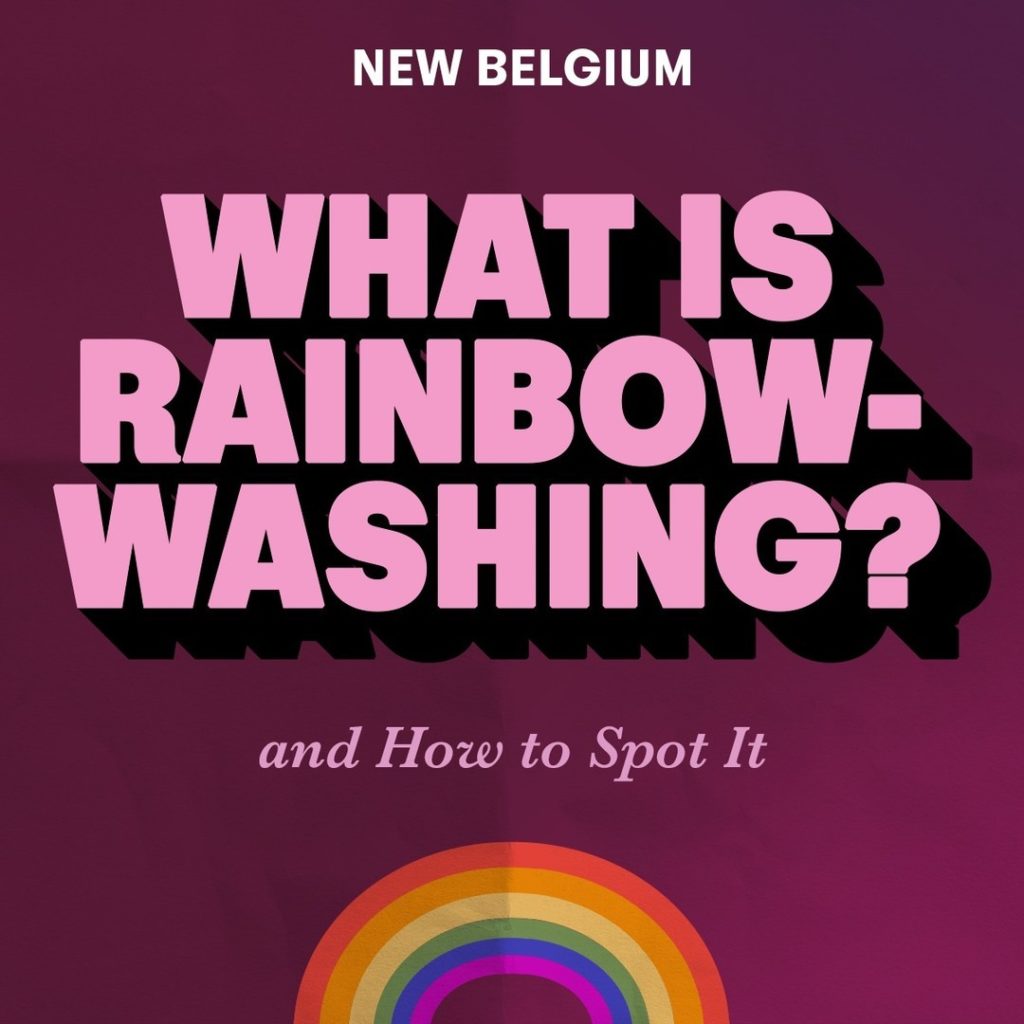 new belgium guide to rainbow washing