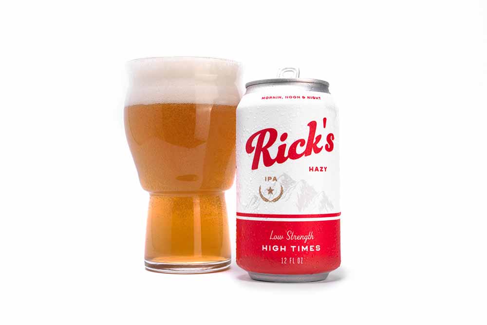 rick's near beer rick's hazy non-alcoholic beer