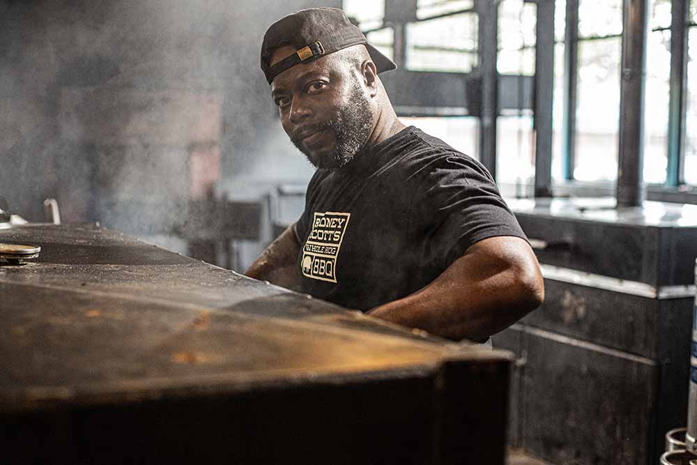 rodney scott beer bbq pit room charleston