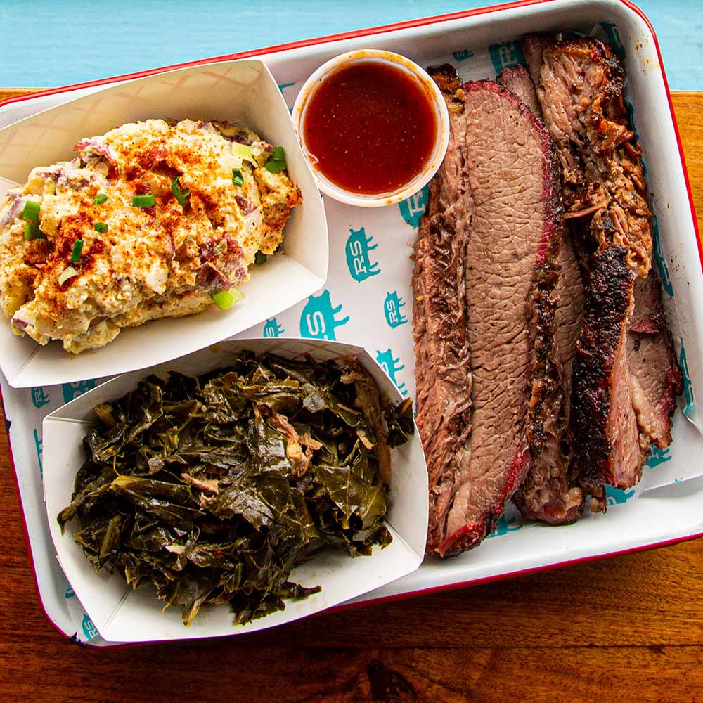 rodney scott beer bbq sides and brisket