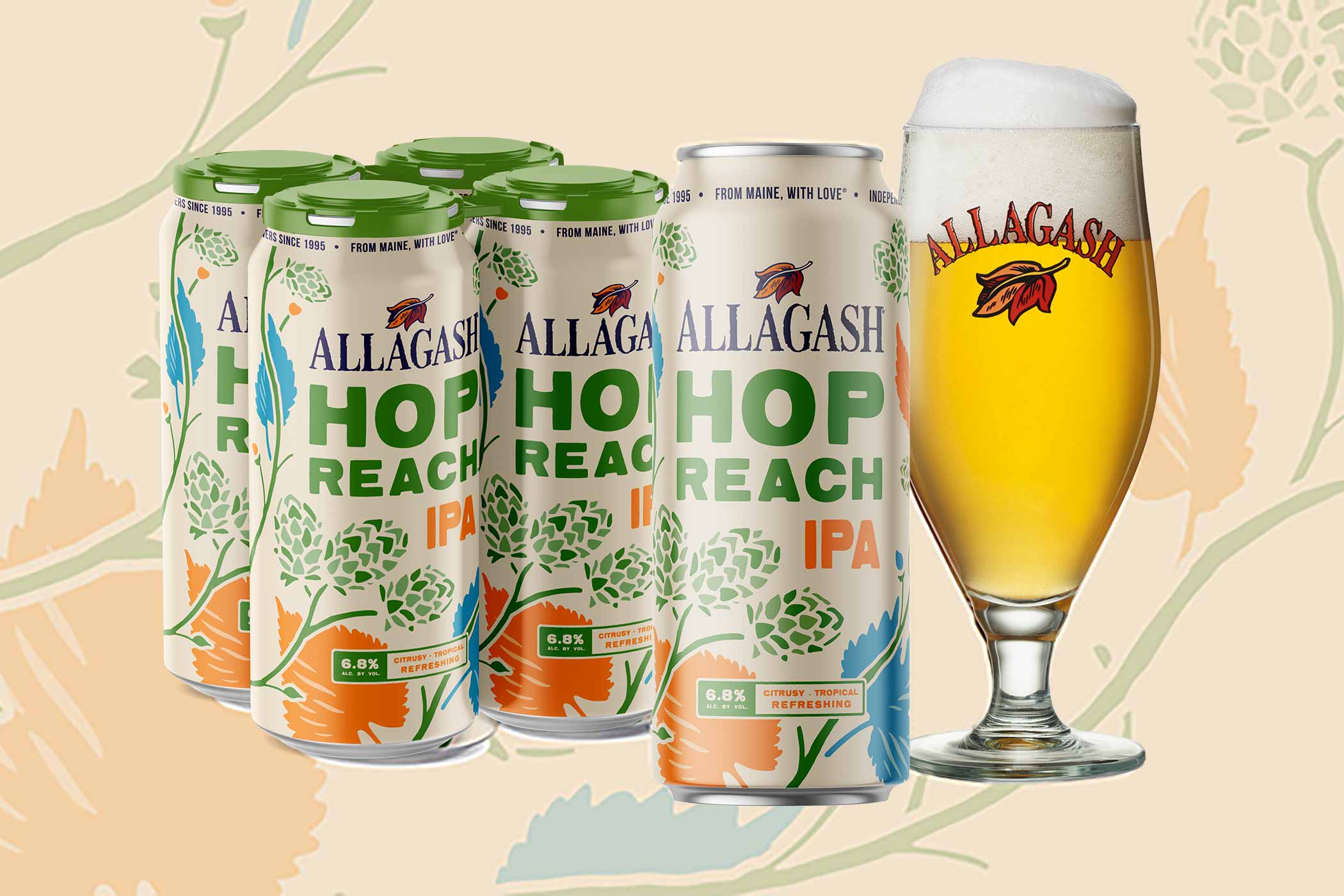 Allagash Branches Out with Release of New Year-Round IPA, Hop Reach