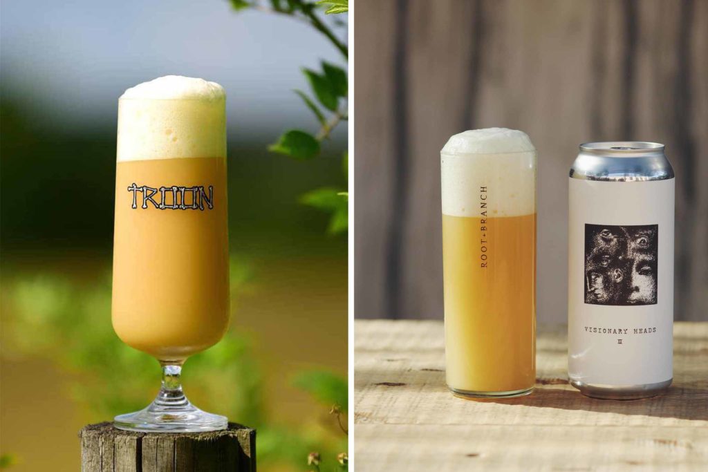 troon competitive grief x root + branch brewing visionary heads II hazy IPA