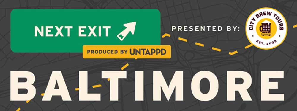 untappd next exit baltimore banner