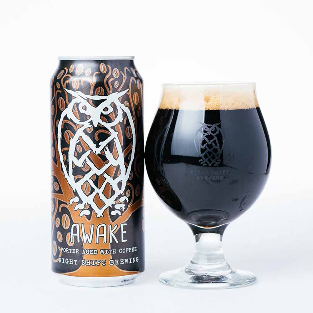 night shift brewing awake coffee beer porter