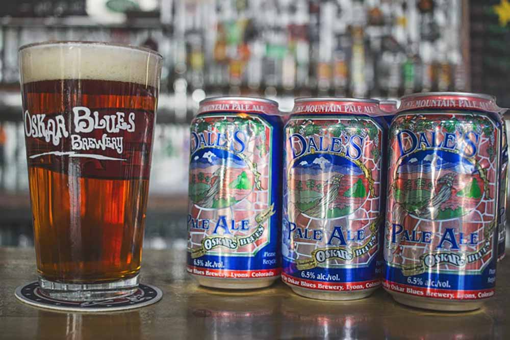 oskar blues brewery dales pale ale original cans 2002