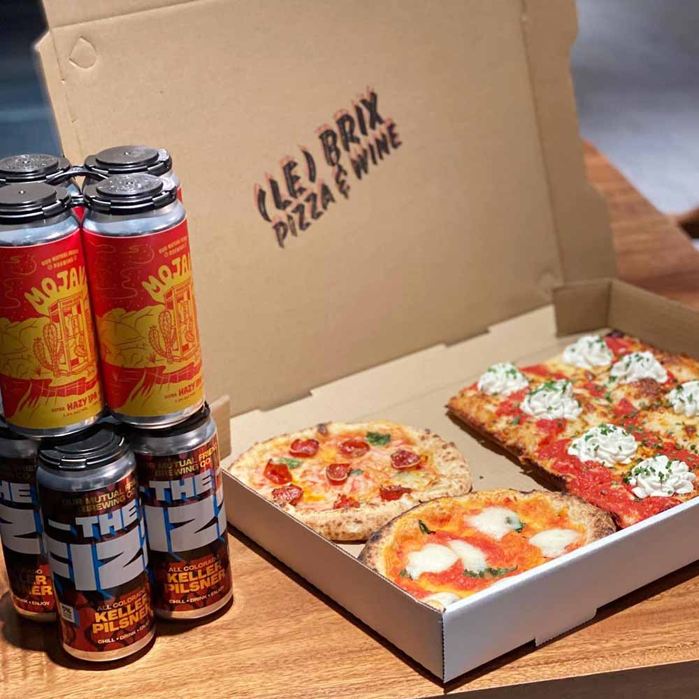 our mutual friend pairing pizza and beer