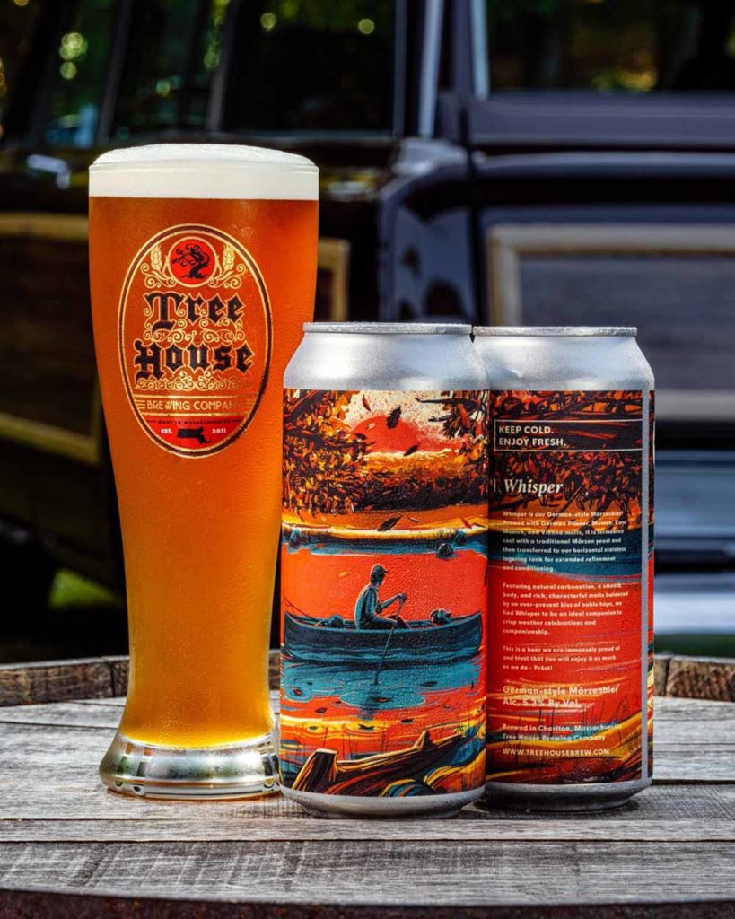 tree house brewing company whisper oktoberfest marzen