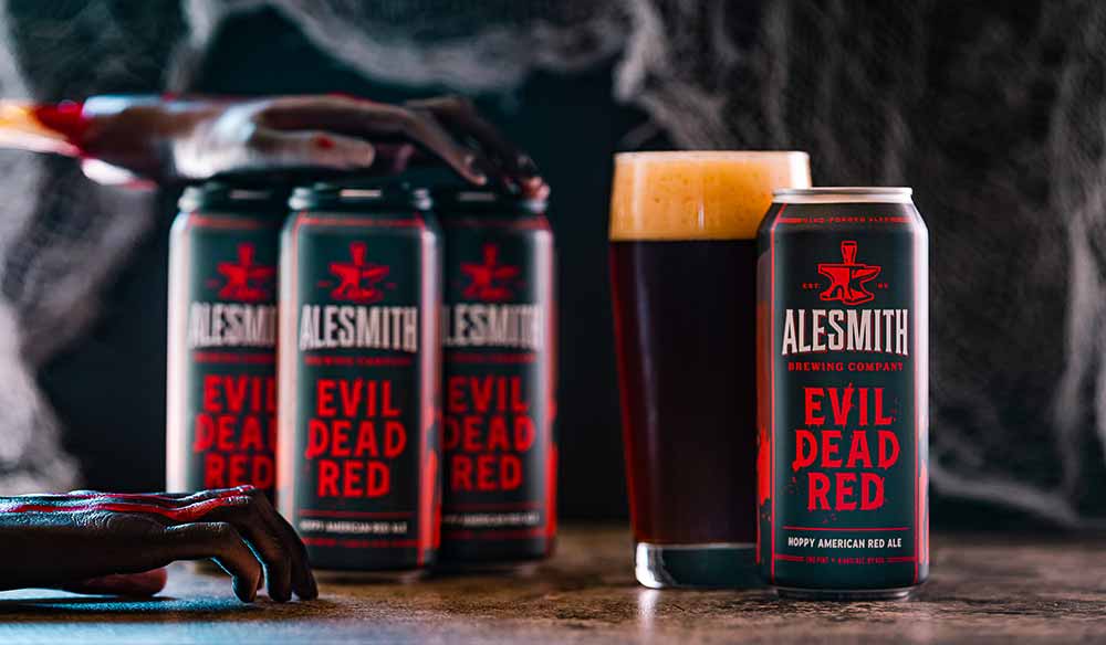 alesmith brewing company evil dead red horror beer