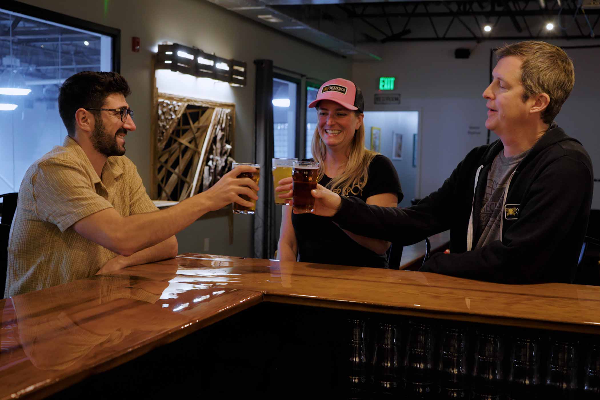 checkerspot brewing company cheers next exit baltimore