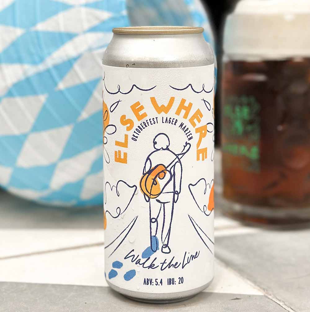 elsewhere brewing walk the line oktoberfest märzen