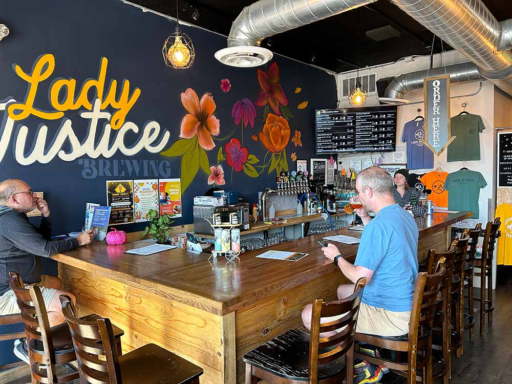 lady justice brewing taproom