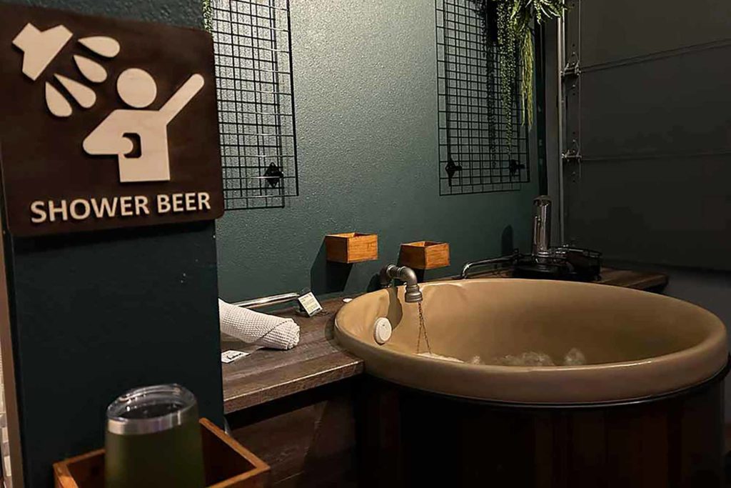 the beer spa denver shower beer