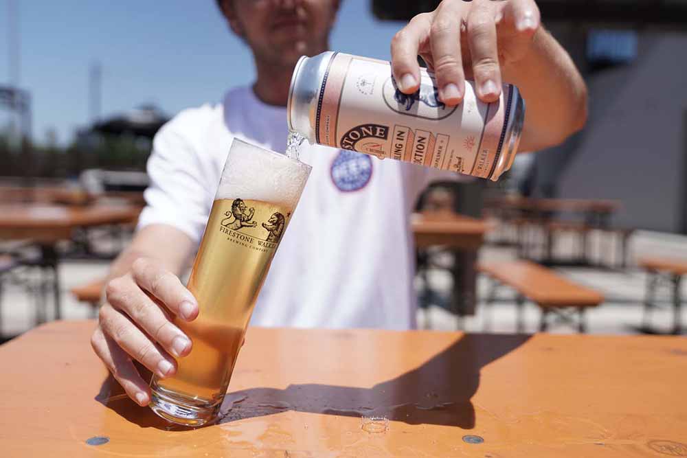 firestone walker brewing company x green bench brewing co dabbling in decoction pilsner
