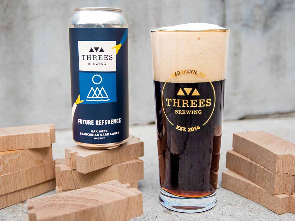 threes brewing x hudson valley brewery future reference dark lager