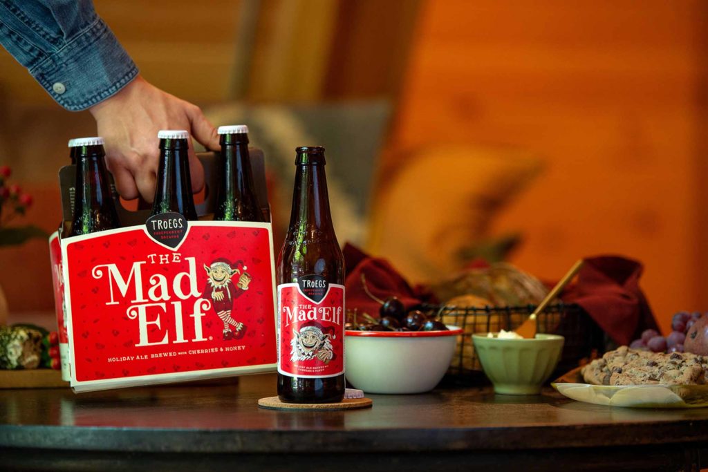 troegs independent brewing the the mad elf christmas ale beer