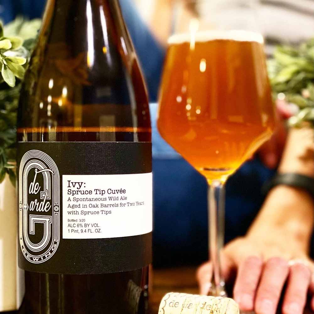 de garde ivy spruce tip cuvee wild ale