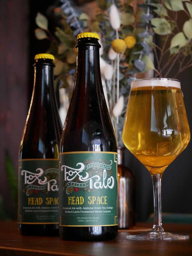 fox tale fermentation project head space botanical ale