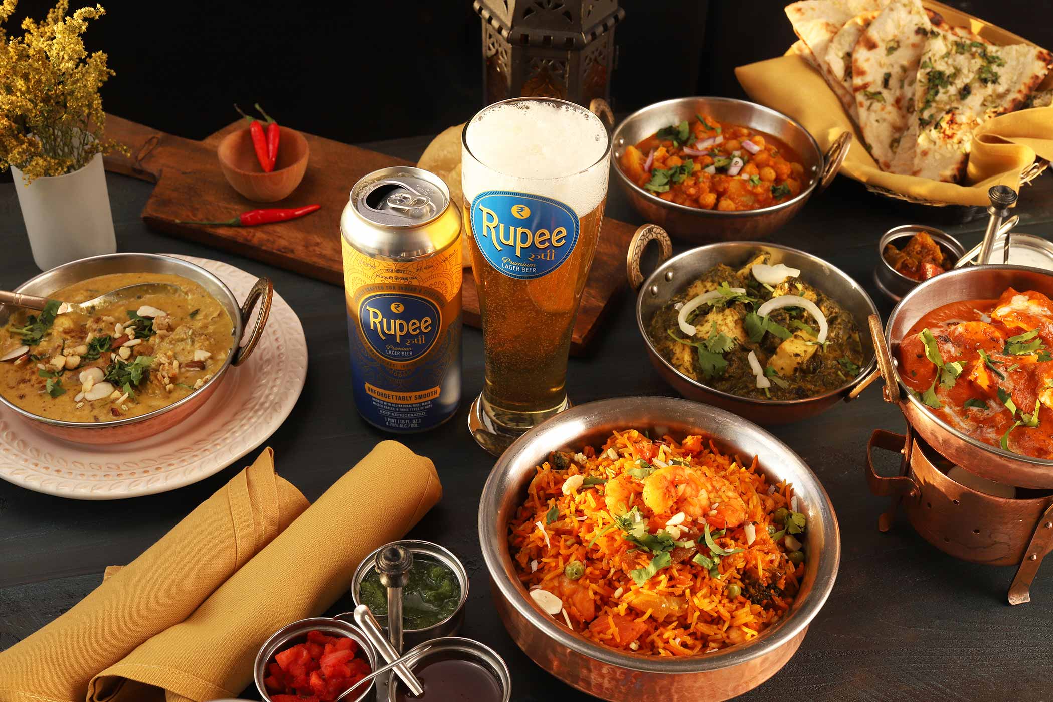 Rupee Beer Is the Best New Beer to Pair With Food Around the World