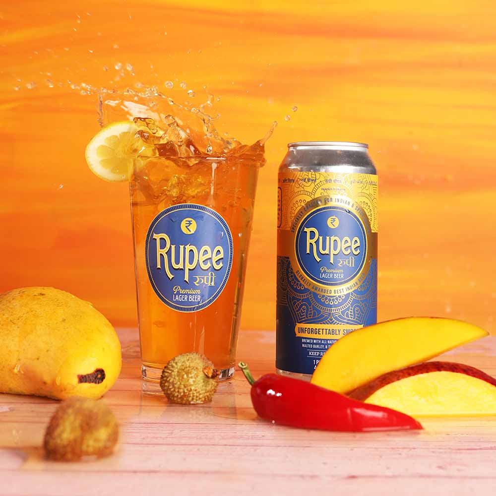 rupee beer premium lager