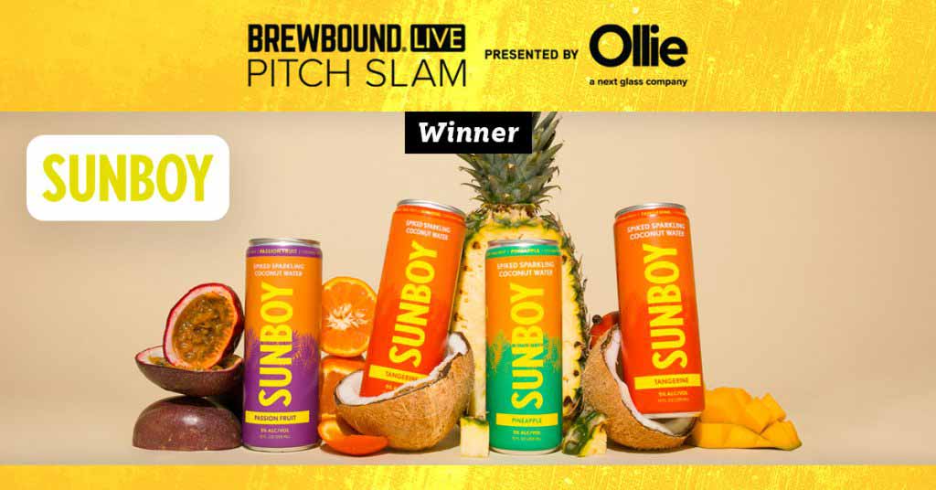 sunboy hard coconut water brewound pitch slam winner