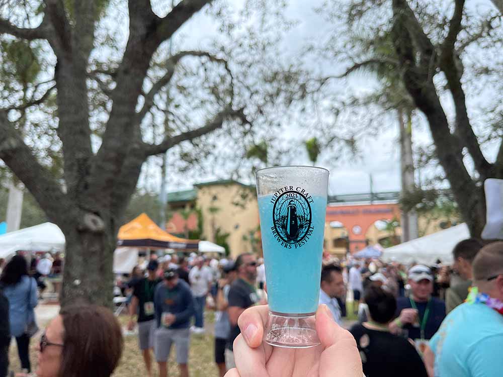 aardwolf brewing company jag water hard seltzer jupiter craft brewers festival