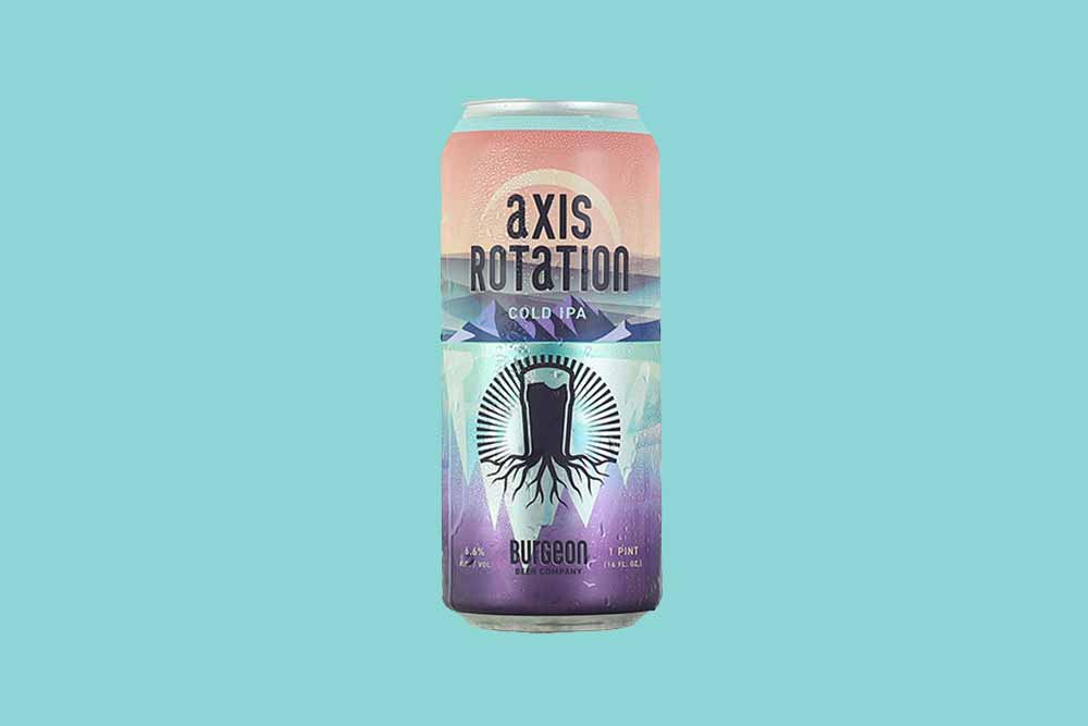 burgeon beer company axis rotation cold ipa