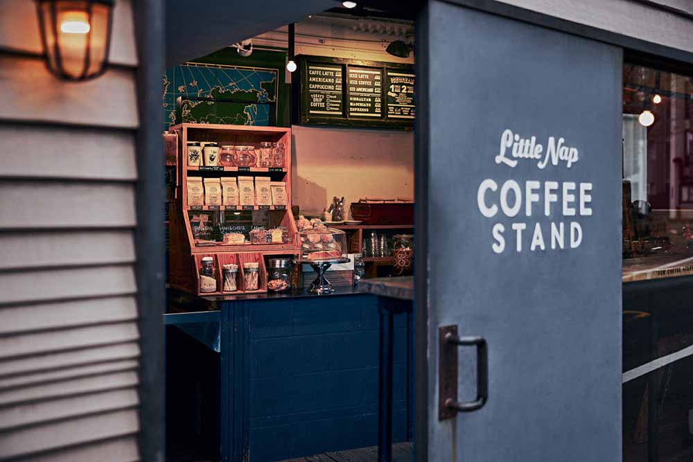 little nap coffee stand tokyo, japan