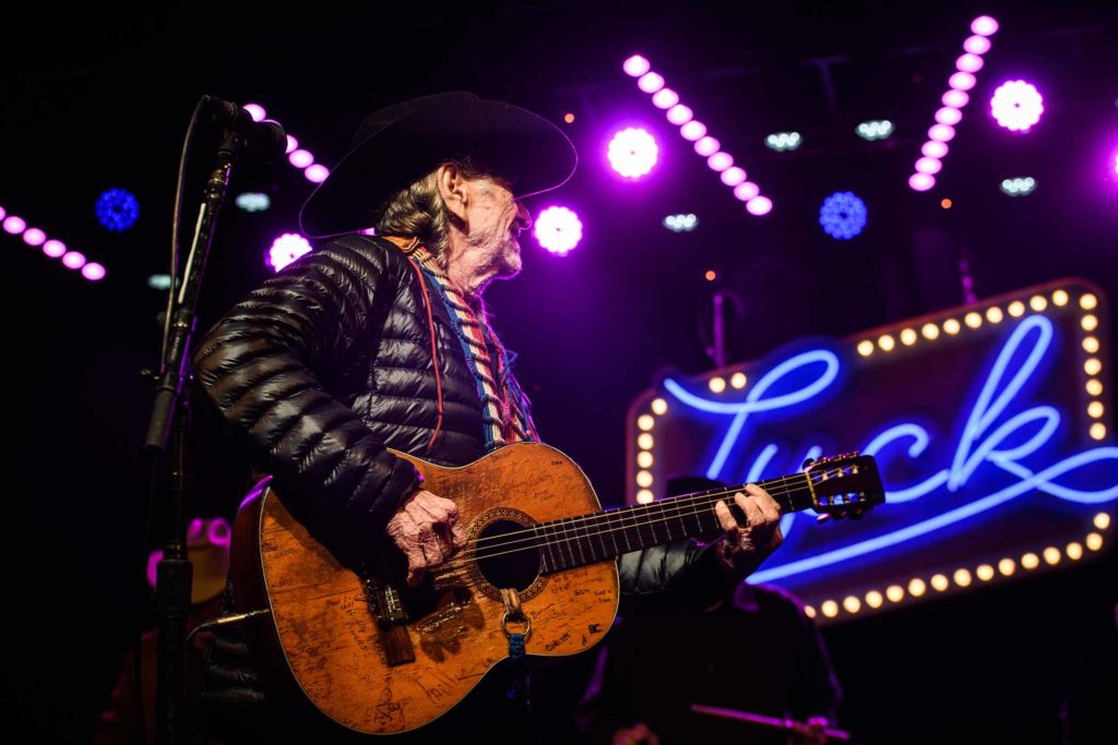 luck reunion willie nelson onstage