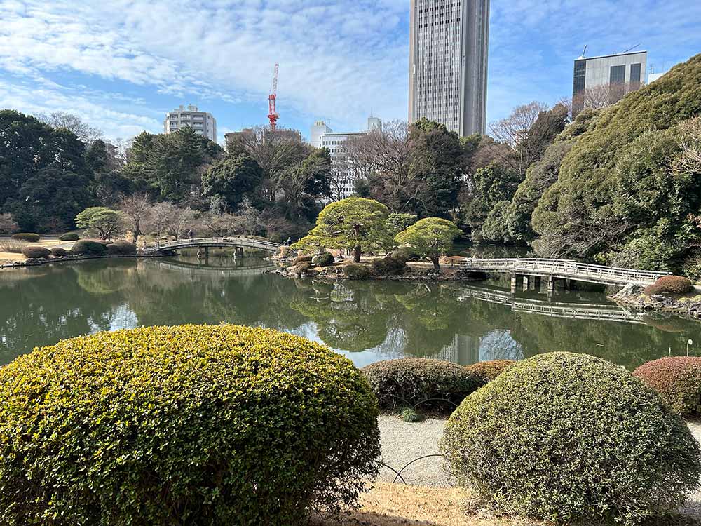 shinjuku gyoen national gardens tokyo, japan
