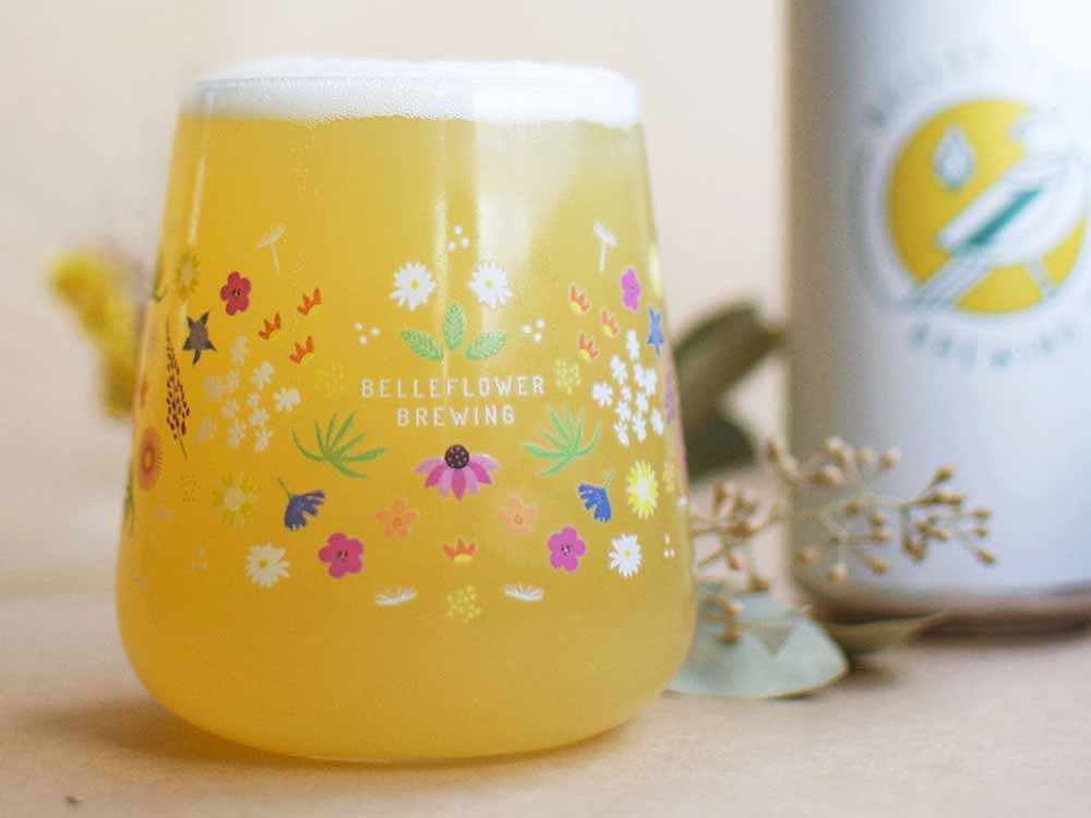 belleflower brewing scrugsy hazy new england-style ipa